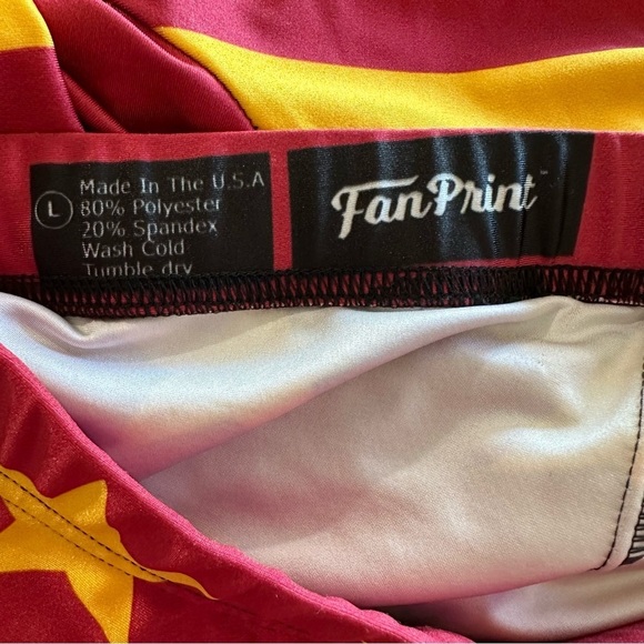 Fan Print University of Southern California Trojans size large leggings - Picture 2 of 4